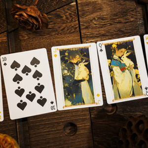 Round Moon Playing Cards by TCC Fashion