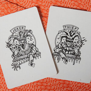 No Borders Edition 2 Crown Back (Red) Playing Cards by Joker and the Thief