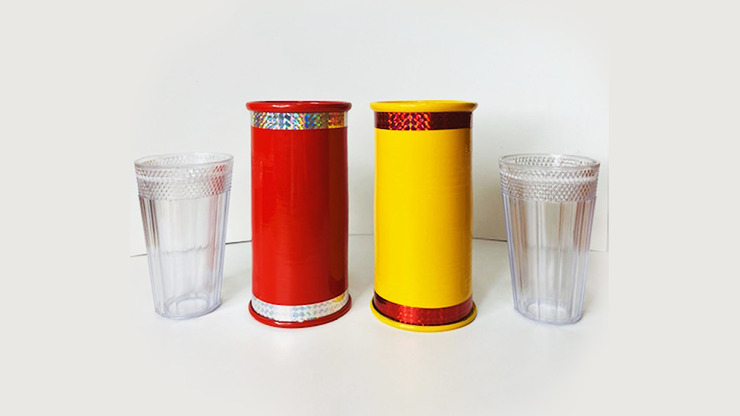 Jumping Glass (Washable) by The Essel Magic - Imagen 2