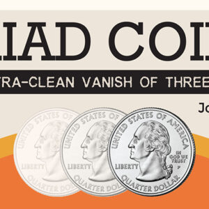 Triad Coins (Quarter) by Joshua Jay and Vanishing Inc.