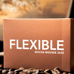Flexible Mocha Mousse Playing Cards by TCC
