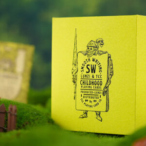 Childhood Playing Cards (Half Brick Standard  + Gilded ) by TCC & Lunzi