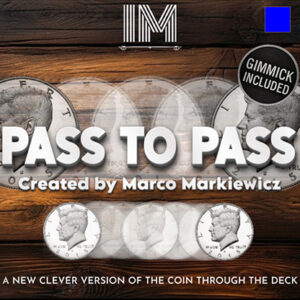 Pass To Pass (Blue) by Marco Markiewicz