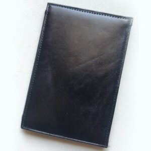 Mini Bombshell Wallet (Black Smooth) by CAHYO