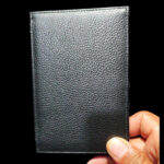 Mini Bombshell Wallet (Black Pebble) by CAHYO