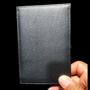 Mini Bombshell Wallet (Black Pebble) by CAHYO