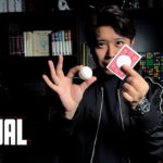 Ball on Card (Red) by Bond Lee & MS Magic