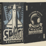 Space Adventure Playing Cards