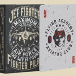 Jet Fighter Playing Cards