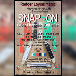 SNAP-ON Color Changing Knife Set by Rodger Lovins