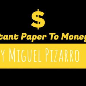 Instant Paper to Money (British Pound) by Miguel Pizarro