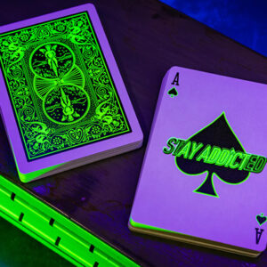 Bicycle Neon Rider Back Green-Glo Deck Playing Cards