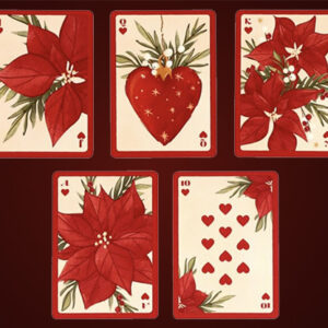 Christmas Botanicals Playing Cards by Puckator UK