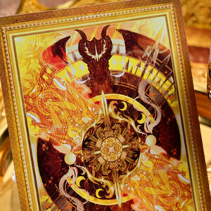 King Arthur V2 (Golden Dawn) Playing Cards by KING STAR