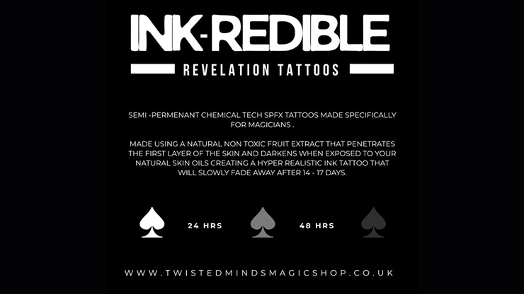 Ink-Redible Revelation Tattoos (Spades) by Twisted Minds - Imagen 3