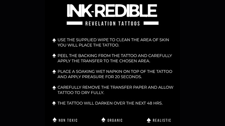 Ink-Redible Revelation Tattoos (Spades) by Twisted Minds - Imagen 4