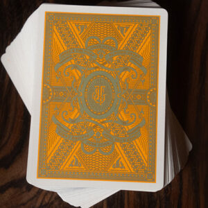 Kings Head (Green & Yellow) Playing Cards  by Joker and the Thief