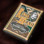 Kings Head (Green & Yellow) Playing Cards  by Joker and the Thief