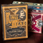 King’s Head (Black and Gold Foil) Playing Cards  by Joker and the Thief