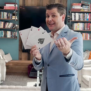 Jumbo McDonald Aces by Twister Magic (Blue)