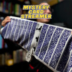 Mystery Card Streamer (Blue 6 of Clubs) by PlayTime Magic DEFMA