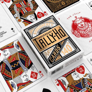 Tally Ho 140th Anniversary (Metaluxe) Playing Cards by US Playing Card