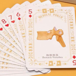 Medical Poker (White) Playing Cards