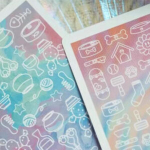 Kitten Diary – Colorful Edition Playing Cards by ACPC