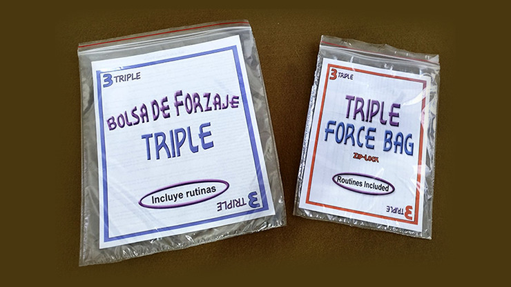 Triple Force Zip Lock Bag (Small, 6.5 x 9.5")