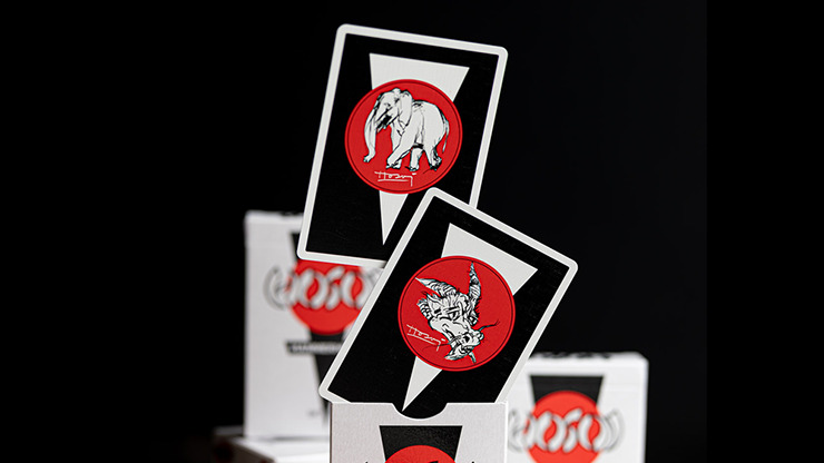 HOSOI HAMMERHEAD 40 YEARS PEARL FOIL PLAYING CARDS - Imagen 3