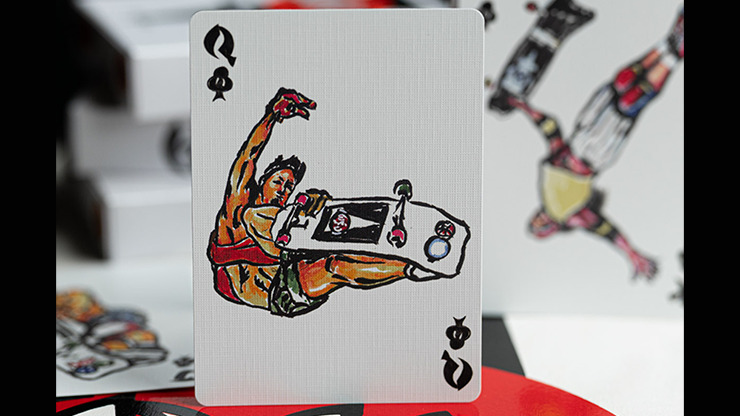 HOSOI HAMMERHEAD 40 YEARS PEARL FOIL PLAYING CARDS - Imagen 4