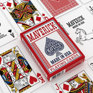 Maverick Made in the USA (Red) Playing Cards