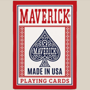 Maverick Made in the USA (Red) Playing Cards