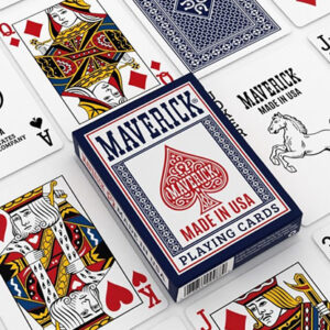 Maverick Made in the USA (Blue) Playing Cards