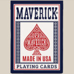 Maverick Made in the USA (Blue) Playing Cards