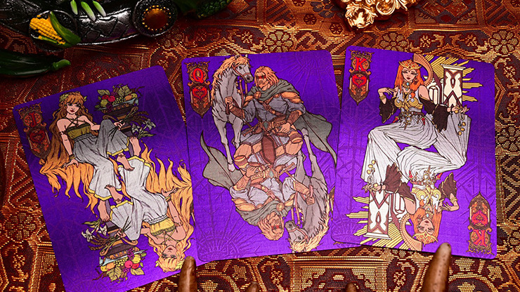 The Norse Myths Series (Fenrir) Playing Cards - Imagen 3