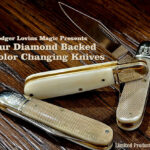 Diamond Back Knife Set by Rodger Lovins