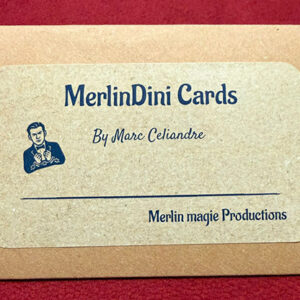 MerlinDini Cards (Blue) by Marc Celiandre
