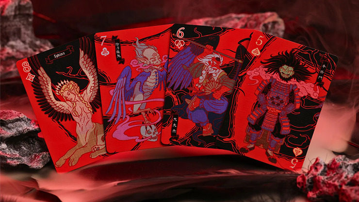 Mythic Divide YGGDRASIL Edition (Wrath of Darkness) Playing Cards by Room One - Imagen 2