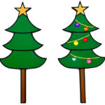 Christmas Tree Paddle Set by HP Creations & Ed Alonzo