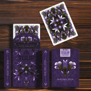 Grand Tulip Purple Playing Cards by Dutch Card House Company
