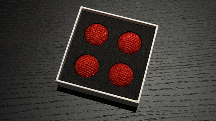 Shining Crochet Balls (Red) by JT Magic