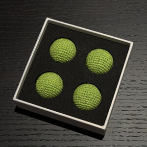 Shining Crochet Balls (Grass Green) by JT Magic