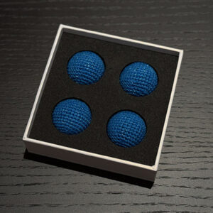 Shining Crochet Balls (Royal Blue) by JT Magic