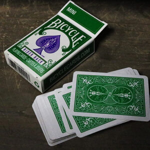 Mini Bicycle Cards (Green)