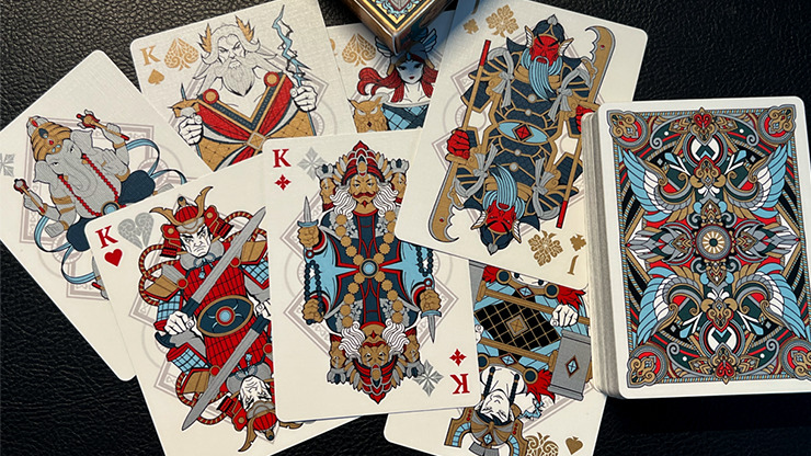 Sacred Legends: Seishin no Densetsu (Gold Edition) Playing Cards by HypieLab - Imagen 4