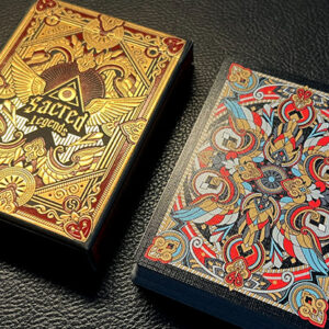 Sacred Legends Black Edition Playing Cards by HypieLab