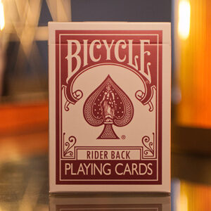 Bicycle Metallic Ruby Playing Cards
