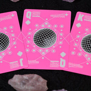 Moon (Pink) Playing Cards