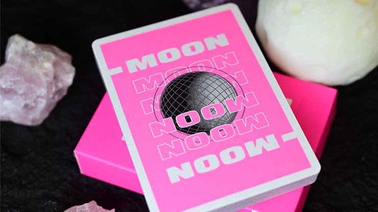 Moon (Pink) Playing Cards - Imagen 4